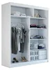 Schwebetürenschrank, 2-türig Schrank MIT Spiegel und Produktbild-Vorschau 4