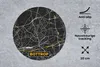 MuchoWow® Mauspad Mousepad Bottrop - Stadtplan - Schwarz Produktbild-Vorschau 2