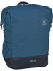 A blue Deuter rucksack with a black base, shown against a white background. Produktbild-Vorschau