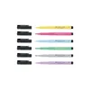 FABER-CASTELL Tuschestift Pitt Artist Pen B Pastel 6x Produktbild-Vorschau 2