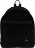 A black backpack is shown against a white background. Produktbild-Vorschau