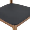 okwish Moderne set van 2 keukelstoelen met ovale Productafbeelding-voorbeeld 9