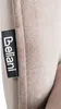 A close-up of a fabric tag on a taupe-colored upholstered item. Náhľad obrázku produktu