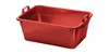 A red plastic tub with handles is shown against a white background. Anteprima dell’immagine prodotto