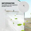 Outsunny kas met netramen en een opklapbare deur, foliekas Productafbeelding-voorbeeld 7