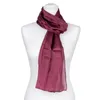Seidenschal Halstuch Schal lila aubergine Seide 180x45cm Produktbild-Vorschau 4