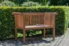 Gartenbank Newport Teak 130 cm 2-Sitzer Massivholz Produktbild-Vorschau 5