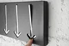 riess-ambiente Moderne Design Wandgarderobe ARROW 30cm Produktbild-Vorschau 4