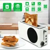 A white toaster with a slice of toast imprinted with the Xbox logo, placed on a kitchen counter. Anteprima dell’immagine prodotto