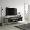 COZY Meuble TV, Banc Télé, 200x35x45cm, Pour les TV jusqu'à Voir les images du produit 3