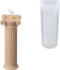 Stampo per candela in silicone per sapone, colonna antica Anteprima dell’immagine prodotto 1