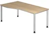HAMMERBACHER Schreibtisch Maße: 180 x 68-76 x 80-100 cm Produktbild-Vorschau 5