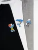 3er-Set Herren-T-Shirts Schwarz / Weiß / Grau Schlümpfe Produktbild-Vorschau 2