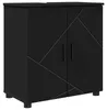Mobile da bagno nero, 61 x 35 x 64 cm, realizzato in Anteprima dell’immagine prodotto 1