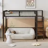 MODFU Etagenbett Kinderbett 140x200cm mit Eisenrahmen, Produktbild-Vorschau 3