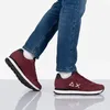 SUN68 Tom Solid - Baskets pour hommes, couleur rouge, Voir les images du produit 5