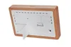 The back of a wooden framed weather station with a kickstand deployed. Podgląd zdjęcia produktu