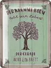 LANOLU Retro Blechschilder Sprüche, vintage Metallschilder Produktbild-Vorschau 1