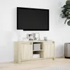 vidaXL TV-Schrank mit LED-Beleuchtung Sonoma-Eiche Produktbild-Vorschau 4