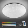 LED, plafoniera, acciaio, bianco, effetto stelle, diametro Anteprima dell’immagine prodotto 15