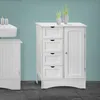 ML-Design kúpeľňová skrinka biela, 55x81x30 cm, kúpeľňová Náhľad obrázku produktu 1