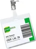 DURABLE Namensschild, oben geschlossen, mit Clip, 90 x 60 Produktbild-Vorschau 1