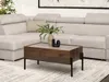 A modern living room scene featuring a sectional sofa and a coffee table. Náhled obrázku produktu