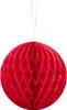 Löschpapierball, rot, 10cm Produktbild-Vorschau 2