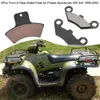 6 ks předních a zadních brzdových destiček pro Polaris Náhled obrázku produktu 4