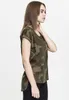 Urban Classics Ladies - Long Shaped Tee oliv camo - S Produktbild-Vorschau 13
