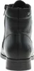 The back view of a black leather boot. Náhled obrázku produktu