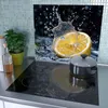 Spritzschutz Herdabdeckplatte Schneidebrett aus Glas Produktbild-Vorschau 3
