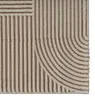 Teppich Beige Linien Muster modern Wohnzimmer Größe - 160 x Produktbild-Vorschau 3