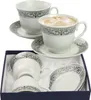 Zestaw Filiżanek Z Talerzykami Na Prezent 250 Ml Porcelana Podgląd zdjęcia produktu 1