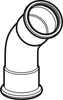 Geberit GE Mapress, Edelstahl, Bogen, 45 Gr., d76,1mm, 1 Produktbild-Vorschau 3