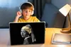 MuchoWow® Laptop Aufkleber Sticker Cover Mädchen mit einem Produktbild-Vorschau 3