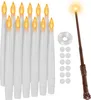 Jayseuw LED-kaarsen, 12 stuks zwevende kaarsen, LED-kaarsen Productafbeelding-voorbeeld 10