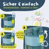 Trinkflasche Kinder, 500ml, leicht - Bagger-blau Produktbild-Vorschau 7