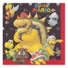 Serviettes d'anniversaire Super Mario - 33 cm - 20 pcs. Voir les images du produit 1