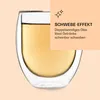 Feelino 2X Teetasse Aus Glas Doppelwandig, Teegläser, 400Ml Produktbild-Vorschau 5