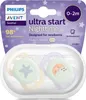 Philips AVENT Dudlík SCF075/07 ultra start Noční, Klasický Náhled obrázku produktu 2