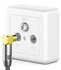 Deleycon [10M] Tv Antennenkabel Premium Hdtv Fullhd - 1X Produktbild-Vorschau 2
