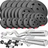 Hop-sport Činková sada 125 kg | Cementové kotúče a tyče | Náhľad obrázku produktu 1