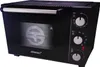A black Steba brand mini-oven is shown from a front-diagonal angle against a white background. Náhled obrázku produktu