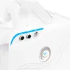 Close-up view of a white beauty device with connectors labeled 'Cold', 'RF', and 'Spray'. A circular logo with the letter 'W' is visible on the right side. Produktbild-Vorschau