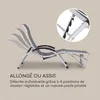 blumfeldt Sunnyvale Chaise longue Chaise longue de jardin Voir les images du produit 4