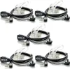 A collection of five identical earpiece headsets for walkie-talkies, arranged in a grid on a white background. Produktbild-Vorschau
