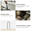 Collage of images showing features of a bed frame. Produktbild-Vorschau