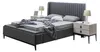 Hellgraues Schlafzimmer Set Komplett Möbel Bett Produktbild-Vorschau 4