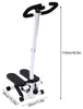 Fitness stepper, nosnosť 150 kg, LCD displej, čierny Náhľad obrázku produktu 3